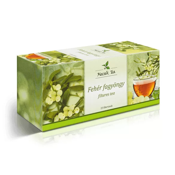 Mecsek fehér fagyöngy tea 25x1g 25 g - bio és refomélelmiszer