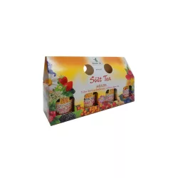 Mecsek sült tea mézzel díszbobozban 4db - bio és refomélelmiszer