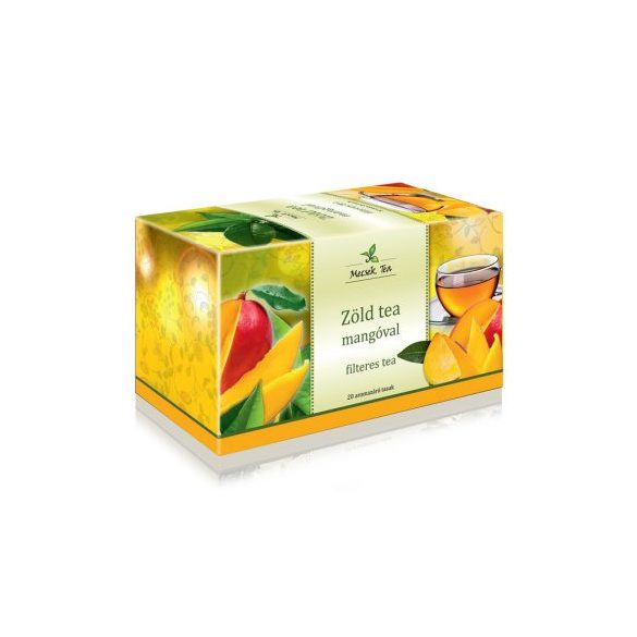 Mecsek zöld tea mangóval 20x2g 40 g