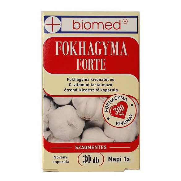 Biomed fokhagyma forte kapszula 30 db