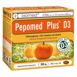 Biomed pepomed plus d3 kapszula 100db - bio és vegán étrendkiegészítők