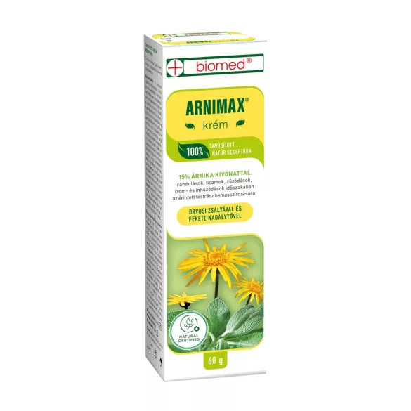 Biomed arnimax krém 15% árnika kivonattal 60g
