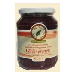 Bio Berta bio vörös érmék cékla savanyúság 720 ml - bio és refomélelmiszer