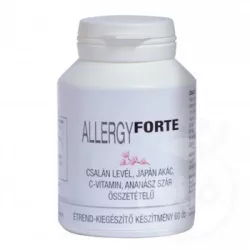 Allergy forte étrend-kiegészítő kapszula 60 db - bio és vegán étrendkiegészítők