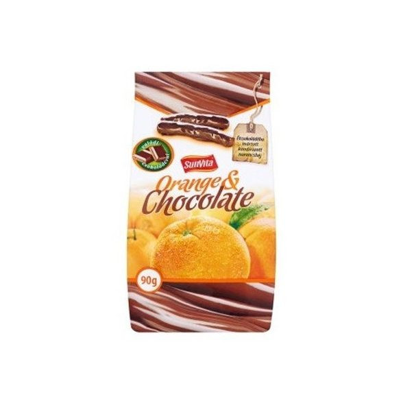 Sunvita Csokoládés Kand. Narancshéj 90 g