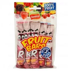 Sunvita piros bogyós gyümölcsszelet 5x15g - bio és refomélelmiszer