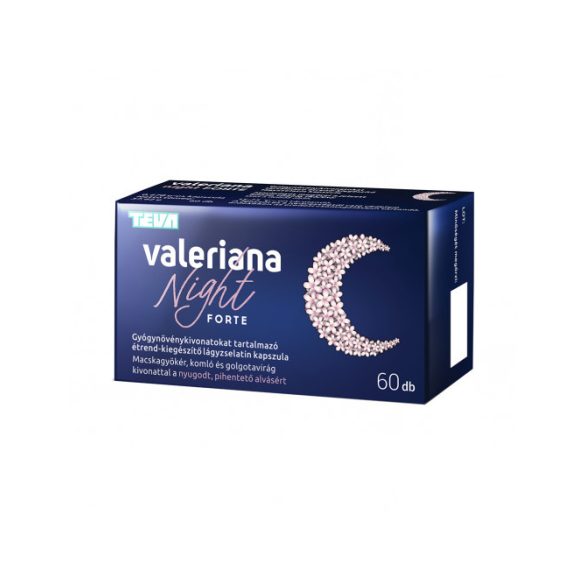 Valeriana Night Forte Kapszula 60db