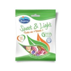 Sweet&light frutta mix+vitamin c cukormentes cukorka 60 g - bio és refomélelmiszer