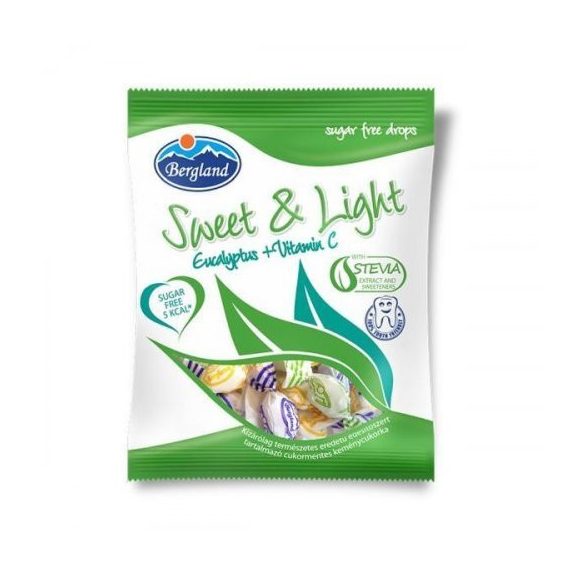 Bergland sweet&light herbamix cukormentes cukorka 60 g