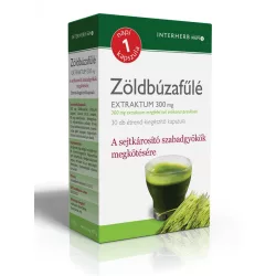 Interherb napi 1 zöldbúzafűlé extraktum kapszula 30db - bio és vegán étrendkiegészítők