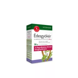 Interherb napi 1 édesgyökér glabridin extraktum kapszula 30db - bio és vegán étrendkiegészítők