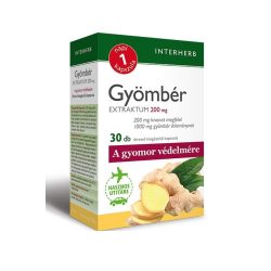 INTERHERB NAPI 1 GYÖMBÉR EXTRAKTUM KAPSZULA 30 db