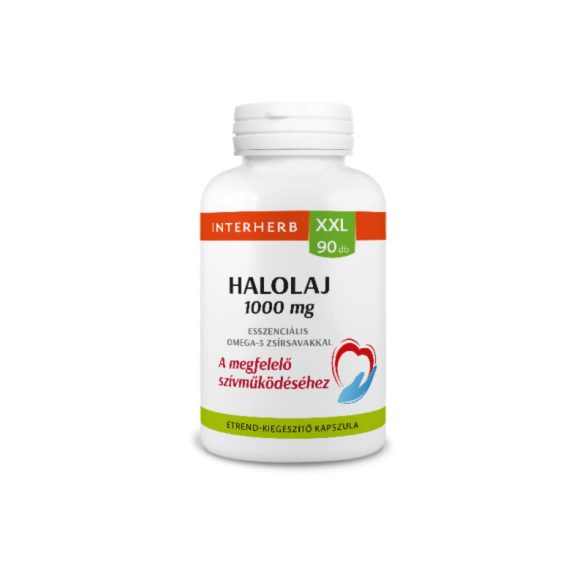 INTERHERB  XXL HALOLAJ 1000 MG KAPSZULA  90DB