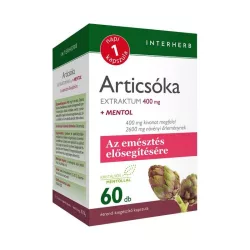 Interherb napi 1 articsóka extraktum kapszula 60db - bio és vegán étrendkiegészítők