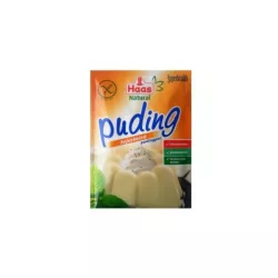 Gluténmentes haas natural pudingpor tejszínízű 40g - bio és refomélelmiszer