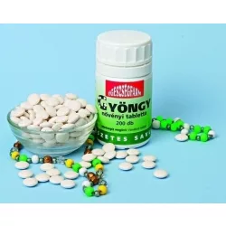 Egészségfarm gyöngy tabletta 200 db - bio és vegán étrendkiegészítők
