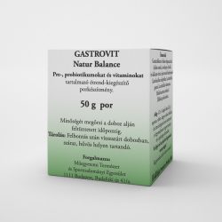   Gastrovit natur balance pre és probiotikumot tartalmazó étrend-kiegészítő 50g