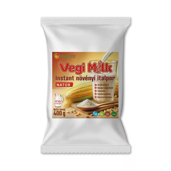Gluténmentes vegetár vegi milk növényi italpor natúr 400g