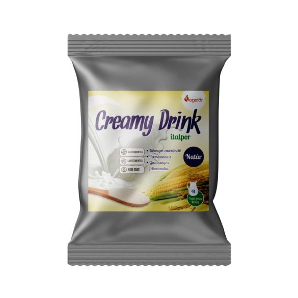 Vegetár creamy drink szójamentes italpor 400 g