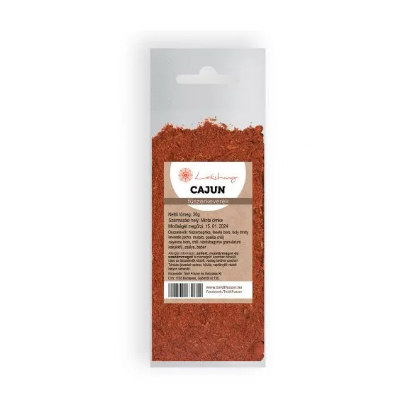 Lakshmi cajun fűszerkeverék 30 g /toldi/