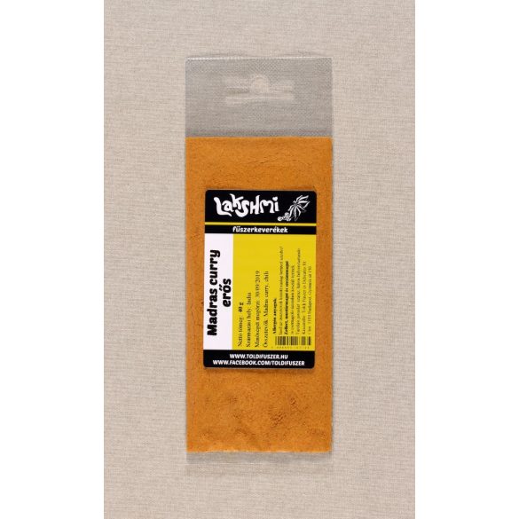 Lakhsmy madras curry csípős 40 g