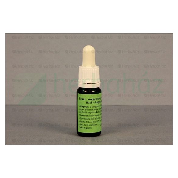 Bach virágeszencia fehér vadgesztenye 10 ml