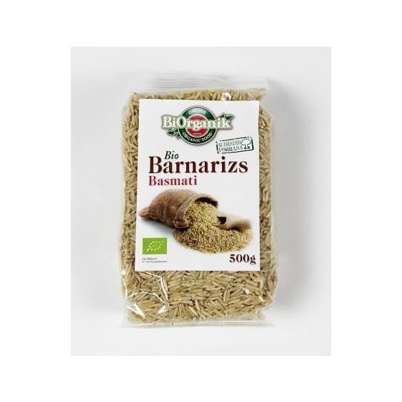 Biorganik bio basmati barnarizs 500 g