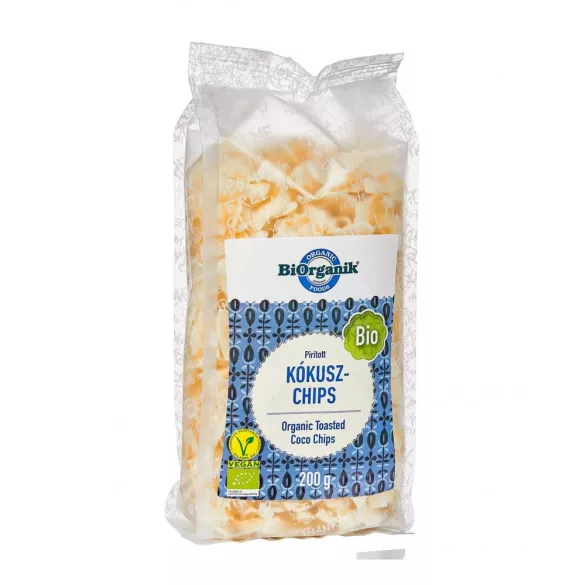 Bio biorganik pirított kókuszchips 200g