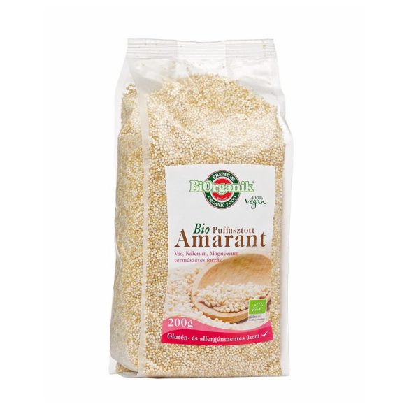 Biorganik bio puffasztott amarant 200 g