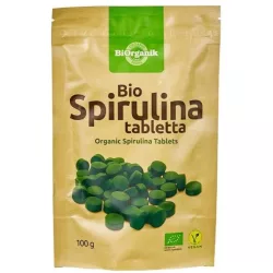 Bio biorganik spirulina tabletta 100g - bio és vegán étrendkiegészítők