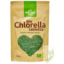 Bio biorganik chlorella tabletta 100g - bio és vegán étrendkiegészítők
