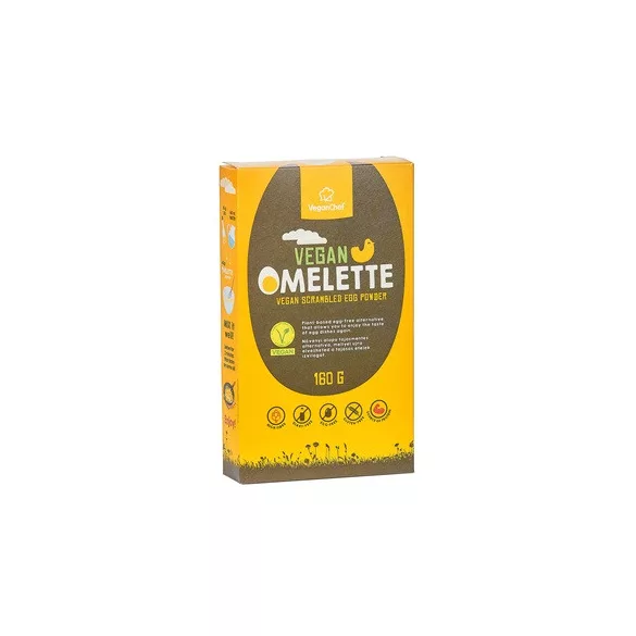 Gluténmentes veganchef vegan növényi alapú tojásmentes omelette 160g