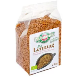 Bio biorganik aranysárga lenmag 250g - bio és refomélelmiszer