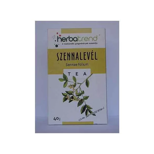 Herbatrend szálas szennalevél 40g - bio és refomélelmiszer
