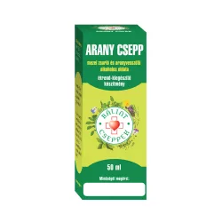 Bálint cseppek arany csepp mezei zsurló és aranyvesszőfű 50ml - bio és vegán étrendkiegészítők