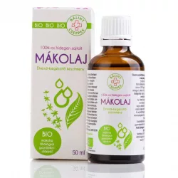 Bálint cseppek bio mákolaj 50ml - bio és vegán étrendkiegészítők