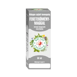 Bálint cseppek feketekömény olajos kivonata 50ml - bio és vegán étrendkiegészítők