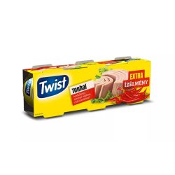 Twist tonhaltörzs növényi olajban chili 3x80g 240 g