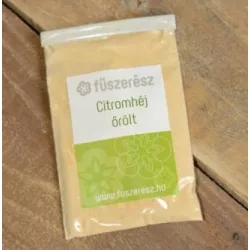 Fűszerész citromhéj őrölt 20 g - bio és refomélelmiszer