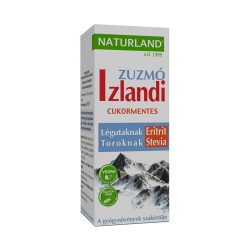 Naturland izlandi zuzmó édesítőszerrel 150ml - bio és vegán étrendkiegészítők