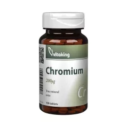 Vitaking króm pikolinát tabletta 100db - bio és vegán étrendkiegészítők