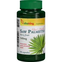 Vitaking saw palmetto fűrészpálma 540mg kapszula 90db - bio és vegán étrendkiegészítők