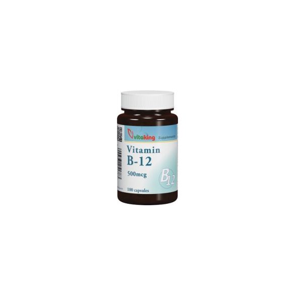 Vitaking B12-Vitamin Kapszula 500Mg 100 db