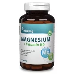 Vitaking magnesium+b6-vitamin 90db - bio és vegán étrendkiegészítők