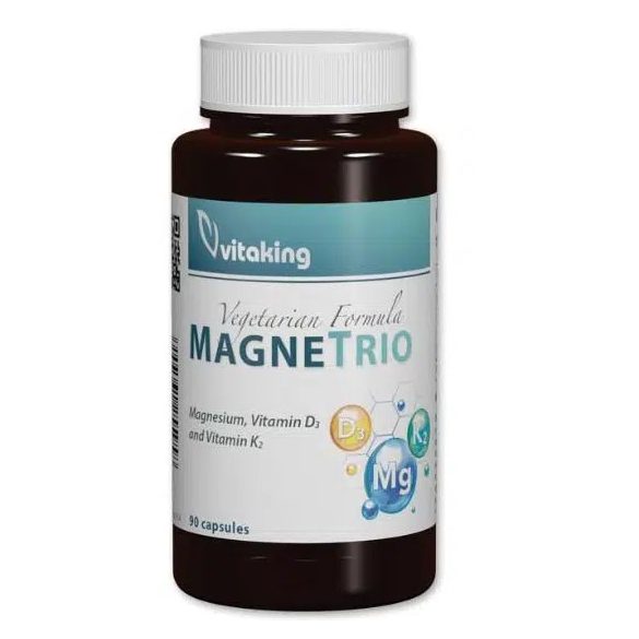 Vitaking MagneTrio [Mg+K2+D3] 90db  kapszula