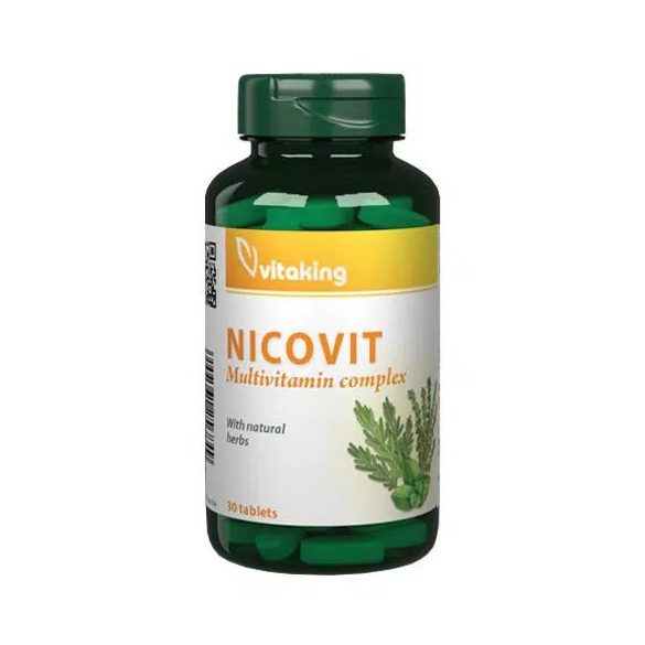 Vitaking NicoVit multivitamin 30db  tabletta