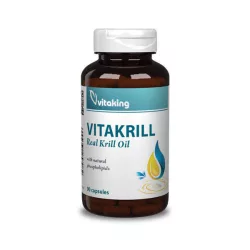 Vitaking vitakrill olaj kapszula 90 db - bio és vegán étrendkiegészítők