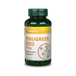 Vitaking fenugreek seed 1220 mg 90db - bio és vegán étrendkiegészítők