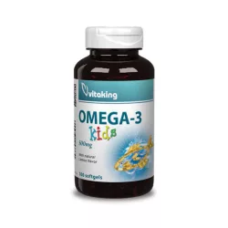 Vitaking omega-3 kids 500 mg 100db - bio és vegán étrendkiegészítők