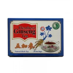 Dr.chen teakeverék ginseng eleuthero+zöld tea filteres 20db - bio és refomélelmiszer